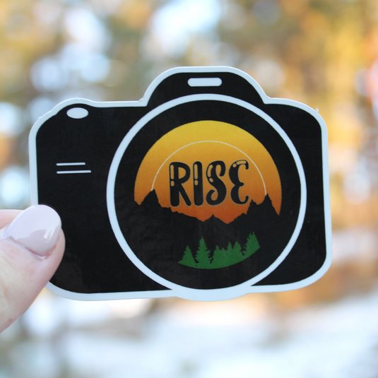 Camera Rise Sticker