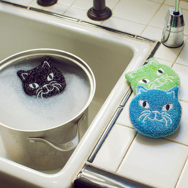 Cat Sponges - Set of 3