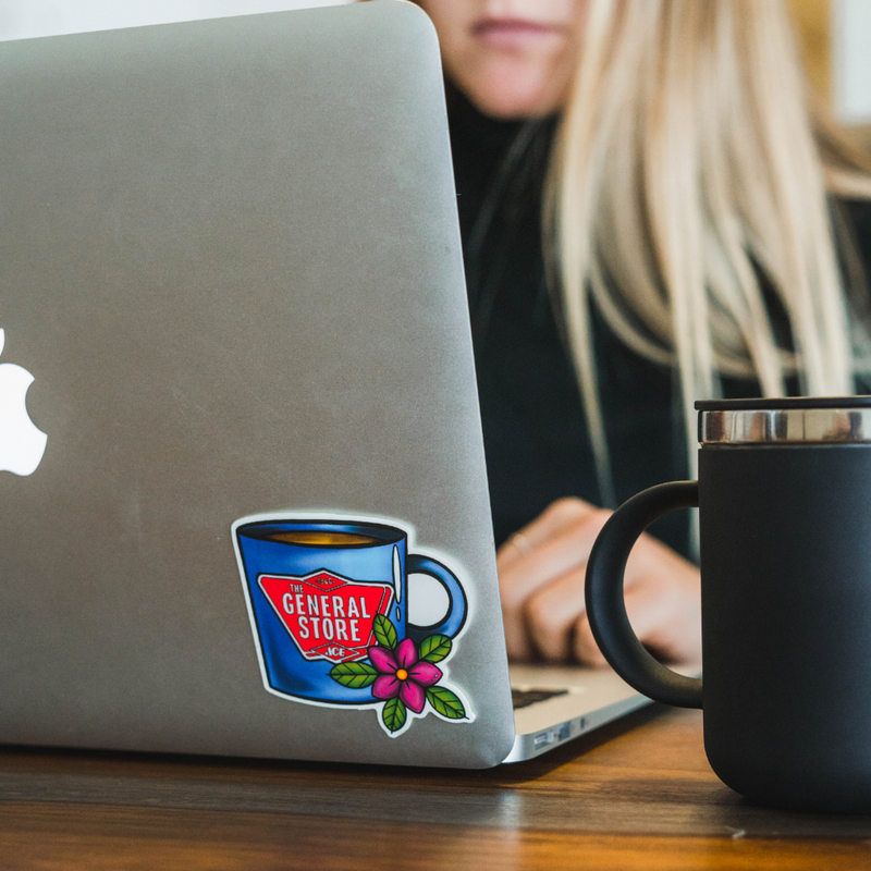 Load image into Gallery viewer, The General Store Coffee Cup Sticker
