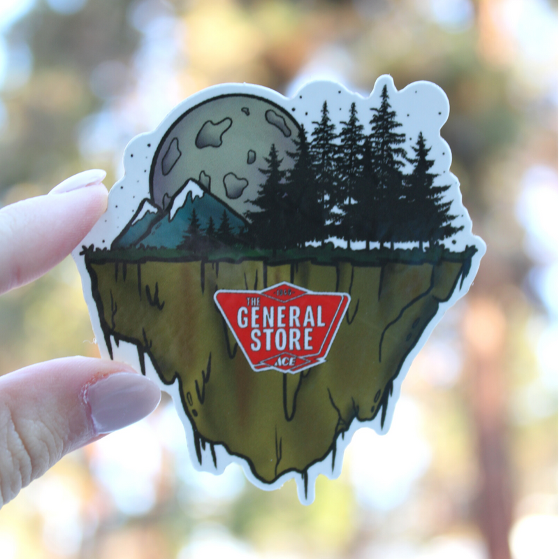 Load image into Gallery viewer, The General Store Floating Landscape Sticker
