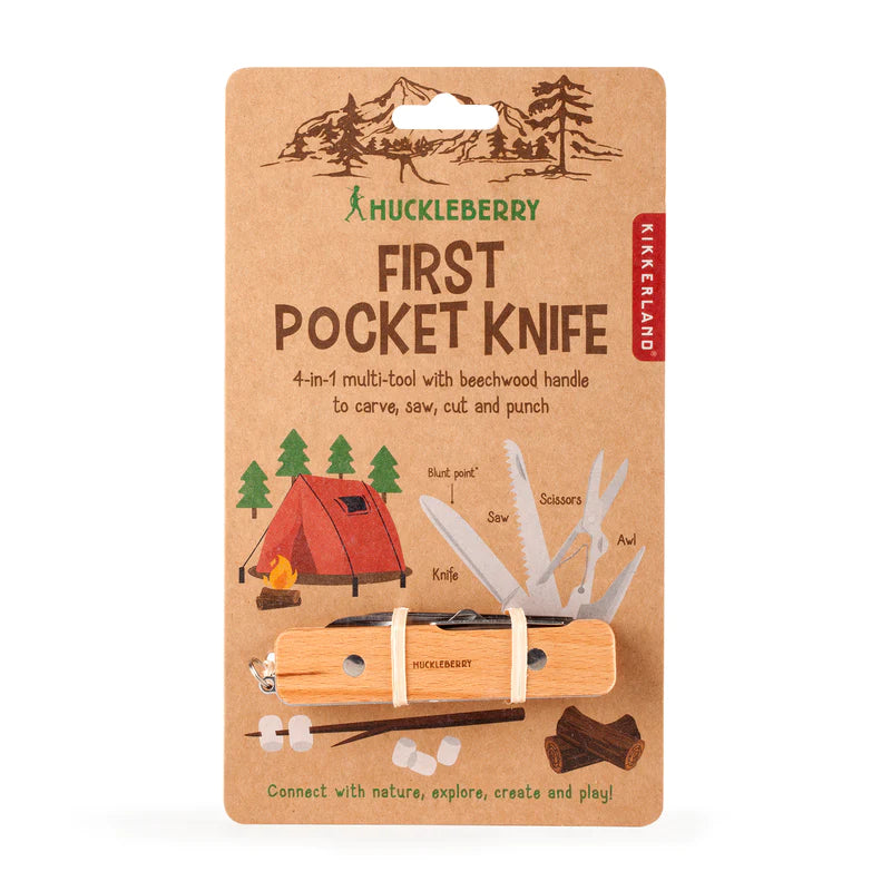 Load image into Gallery viewer, HUCKLEBERRY FIRST POCKET KNIFE
