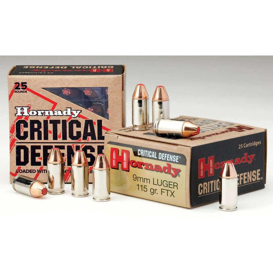 9mm Luger 115 gr FTX® Critical Defense®