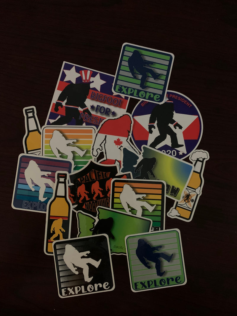 Load image into Gallery viewer, Bigfoot Sticker Bundle
