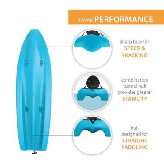 Lifetime 8.5' Hydro Kayak with Paddle (In-store pickup only)