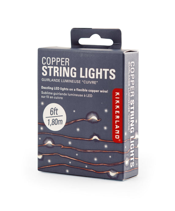 Copper String Battery Lights
