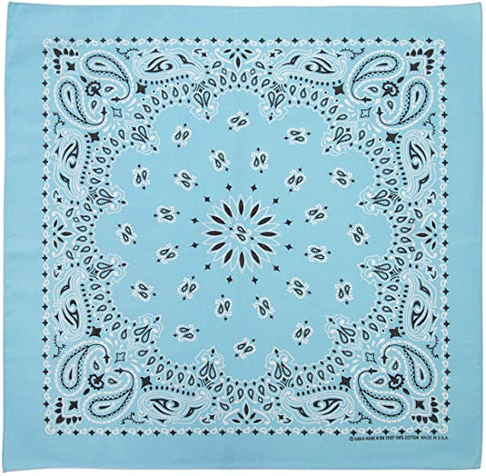 Light Blue Bandana