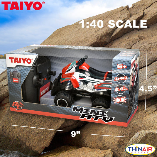 Mini ATV Red - 1:40 Scale