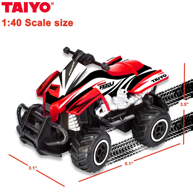 Load image into Gallery viewer, Mini ATV Red - 1:40 Scale
