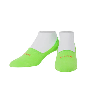 Odd Sox Neon Green No-Show Socks