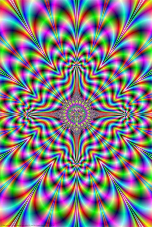 Psychedelic Pulse Poster - 24