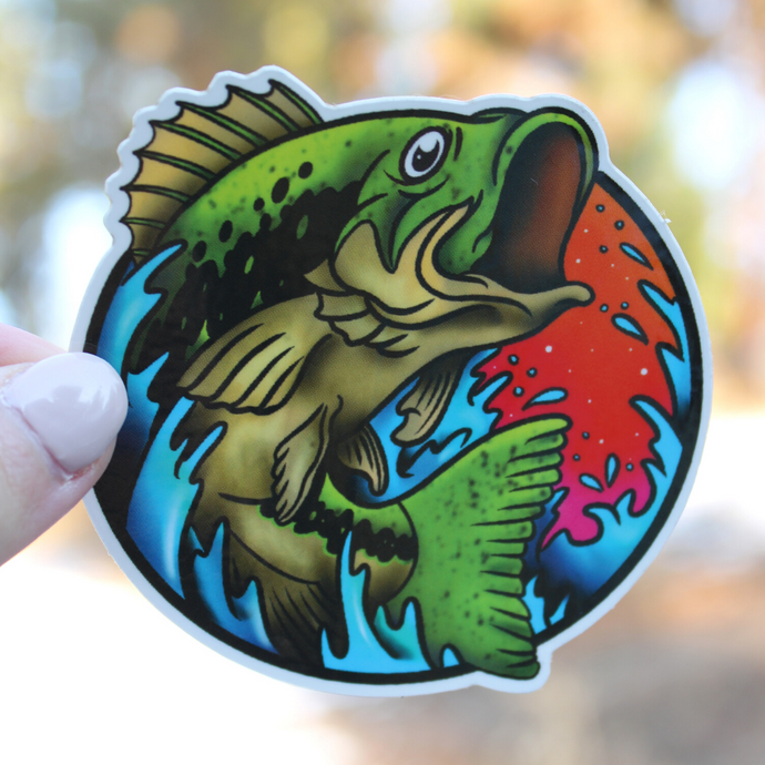 Largemouth Bass Sticker