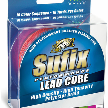 Sufix Performance Lead Core 18lb 100yd 10 Color Metered