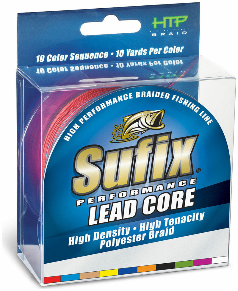 Load image into Gallery viewer, Sufix PERFORMANCE LEAD CORE 18LB 100YD 10 COLOUR METERED
