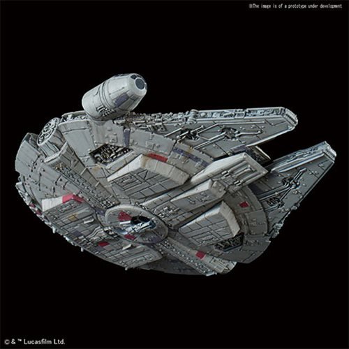 Load image into Gallery viewer, Star Wars Empire Strikes Back Millennium Falcon 015 Ver. 1:350 Scale Model Kit
