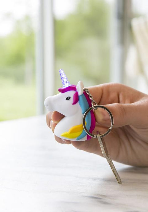 Unicorn LED Keychain