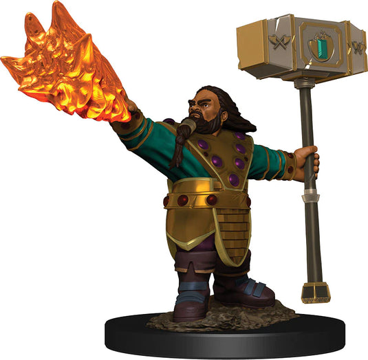 D&D Icons of the Realms Premium Figures Dwarf Cleric Male