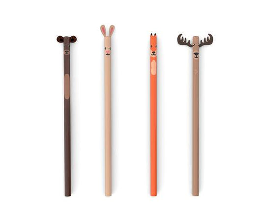Woodland Pencils - Set of 4
