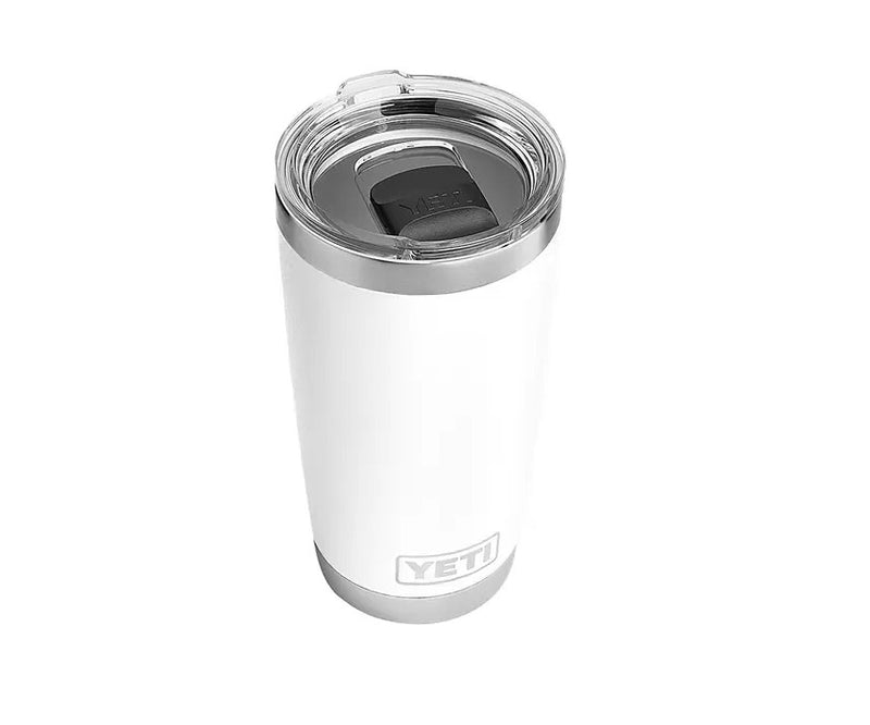Load image into Gallery viewer, Yeti Rambler 20 oz Tumbler with Magslider Lid - White
