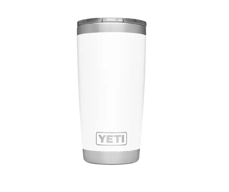 Load image into Gallery viewer, Yeti Rambler 20 oz Tumbler with Magslider Lid - White
