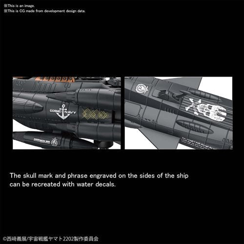 Load image into Gallery viewer, Yamato 2202 #17 Autonomous Combatant Ship BBB Andromeda Black Mecha Collection Model Kit
