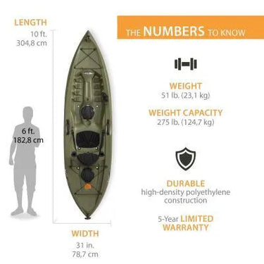 Lifetime Tamarack Angler 100 Fishing Kayak