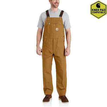Carhartt Men's Bib Overall - Relaxed Fit - Duck