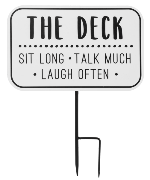 Load image into Gallery viewer, Porch, Deck, Patio&quot; Mini Yard Stake

