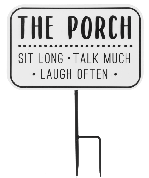Porch, Deck, Patio" Mini Yard Stake
