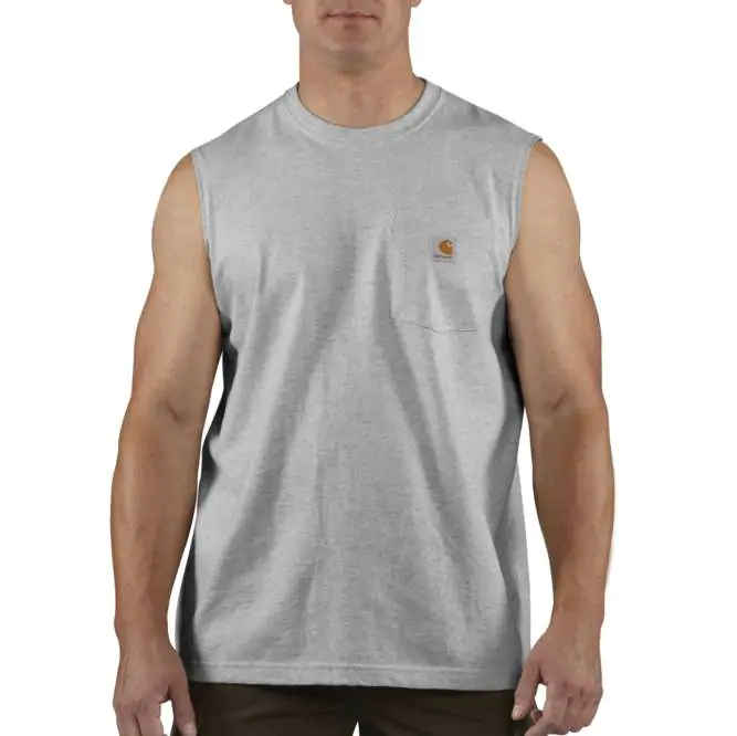 Load image into Gallery viewer, Carhartt 100374 - Sleeveless Pocket T-Shirt
