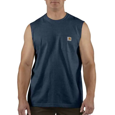 Carhartt Relaxed Fit Heavyweight Sleeveless Pocket T-Shirt