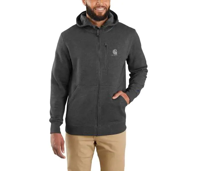 Load image into Gallery viewer, Carhartt Force® Delmont Graphic Full-zip Hooded Sweatshirt
