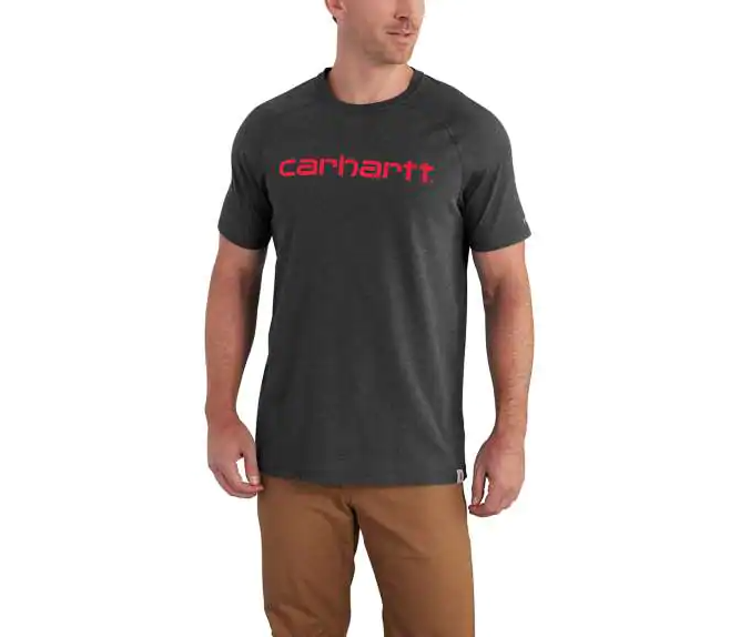 Carhartt Force® Cotton Delmont Graphic Short Sleeve Shirt