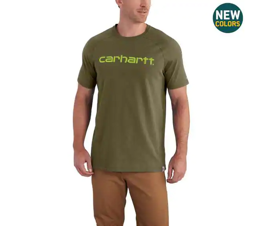 Carhartt Force® Cotton Delmont Graphic Short Sleeve Shirt
