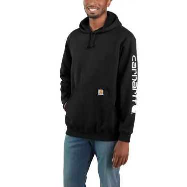 Carhartt Loose Fit Midweight Logo Sleeve Graphic Hoodie