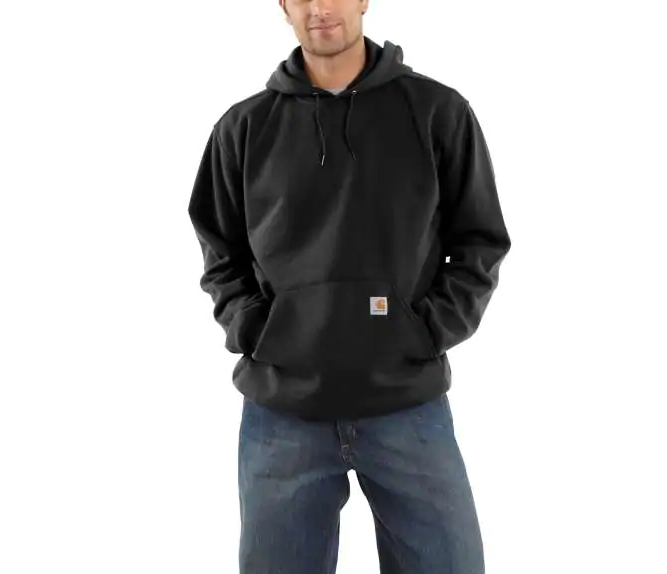 Hooded Pullover Midweight Sweatshirt