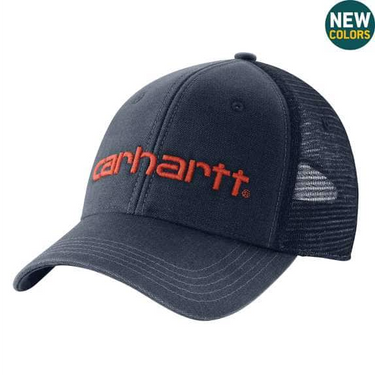 Carhartt Canvas Mesh-Back Logo Graphic Cap