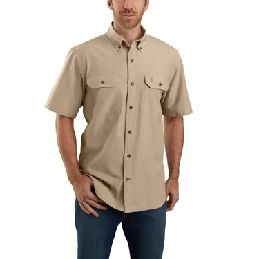 Carhartt Loose Fit Midweight Chambray Short-Sleeve Shirt