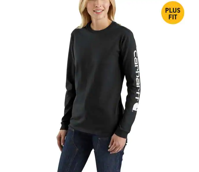 Load image into Gallery viewer, WK231 Workwear Sleeve Logo Long Sleeve T-shirt
