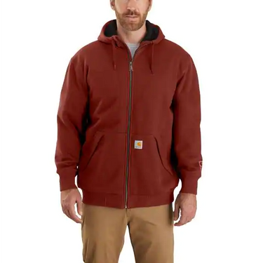 Carhartt Rain Defender® Loose Fit Midweight Thermal-Lined Full-Zip Sweatshirt