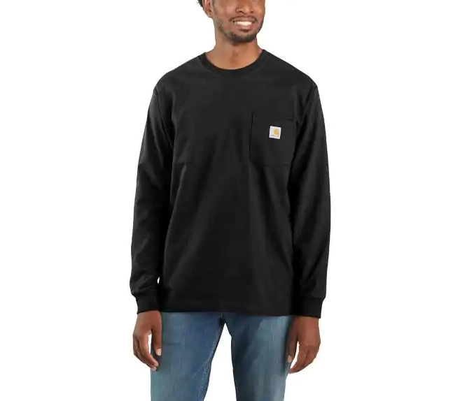 Carhartt K126 - Long Sleeve Workwear Crewneck T-Shirt