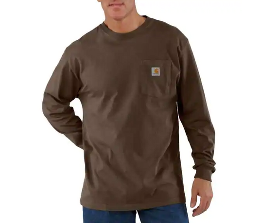 Carhartt K126 - Long Sleeve Workwear Crewneck T-Shirt