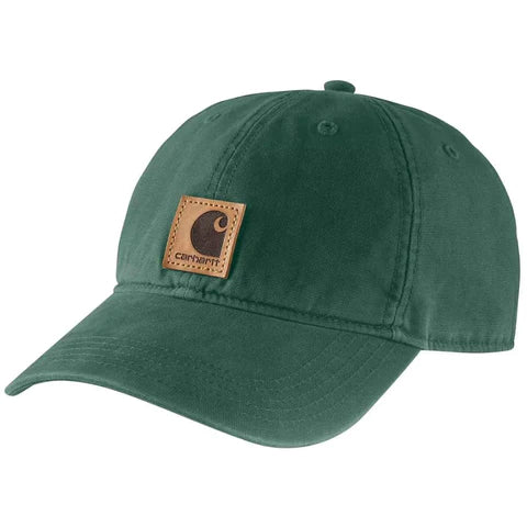 Carhartt ◆Carhartt Odessa Ball Cap Carhartts Men's Odessa Baseball Cap, Army Green,Pure Cotton