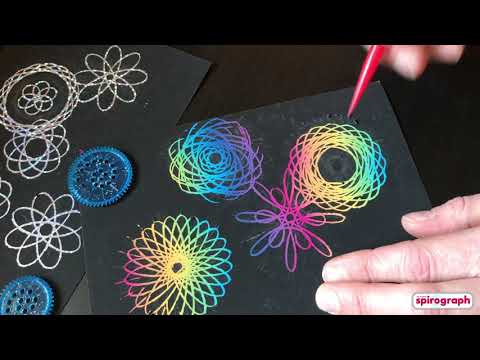 Load and play video in Gallery viewer, Spirograph Scratch &amp; Shimmer

