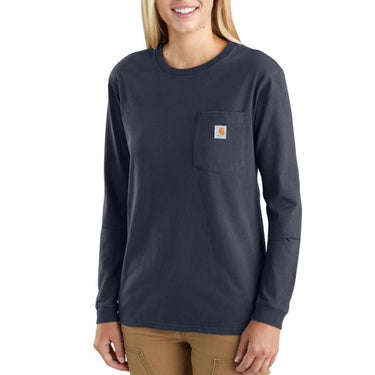 Carhartt Women's Workwear Pocket T-shirt (Navy) Size XL