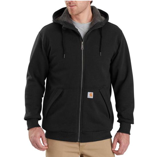 Load image into Gallery viewer, Carhartt 103308 - Rain Defender® Relaxed Fit Midweight Sherpa-Lined Full-Zip Sweatshirt
