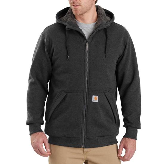 Carhartt 103308 - Rain Defender® Relaxed Fit Midweight Sherpa-Lined Full-Zip Sweatshirt