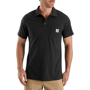 Carhartt Force Relaxed Fit Midweight Short-Sleeve Pocket Polo