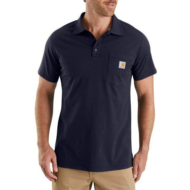 Carhartt Force Relaxed Fit Midweight Short-Sleeve Pocket Polo