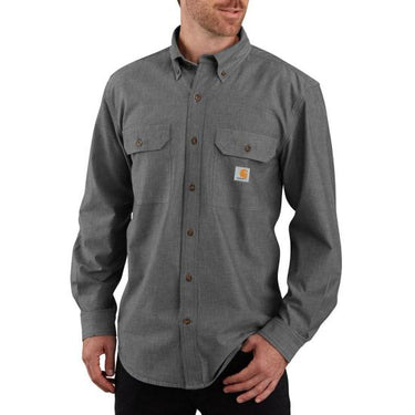 Carhartt Loose Fit Midweight Chambray Long-Sleeve Shirt
