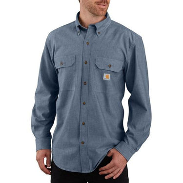 Carhartt Loose Fit Midweight Chambray Long-Sleeve Shirt